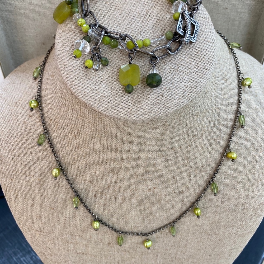 Necklace and bracelet